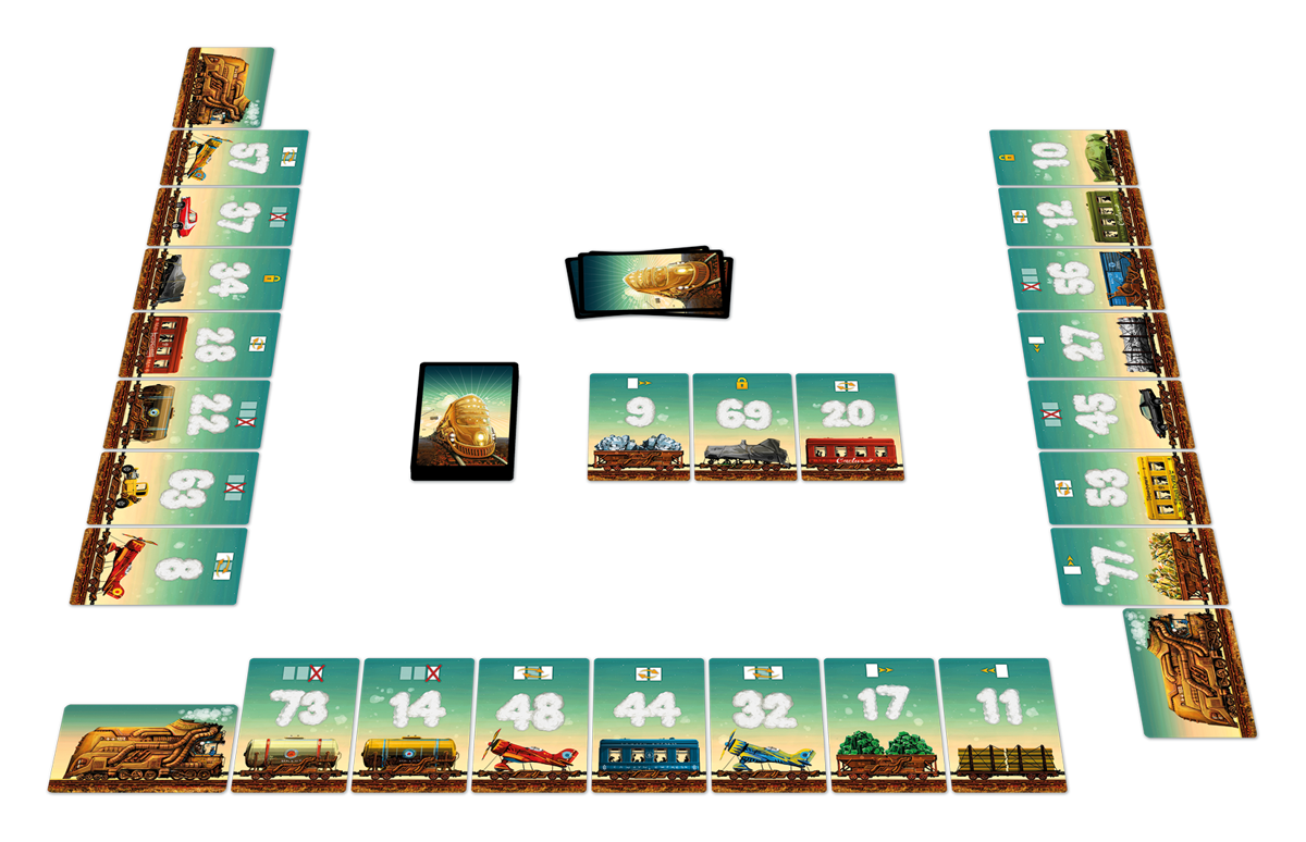Board Game Game of Trains