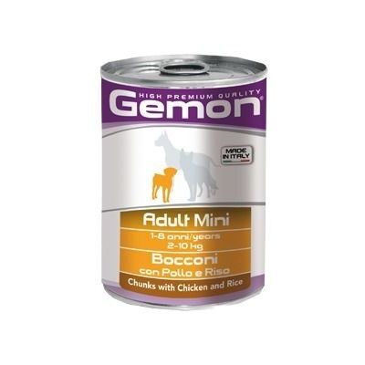 GEMON Dog chunkies Adult MINI with chicken & rice 0.415kg