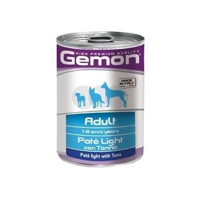 GEMON Dog pate Light with tuna 0.4kg