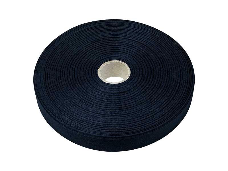Herringbone-weave tapes 10 mm navy blue 50 m