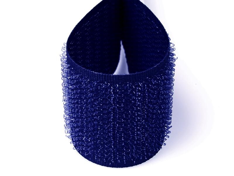 Hook velcro tape 20 mm blue