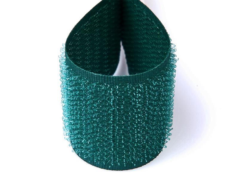 Hook velcro tape 20 mm green