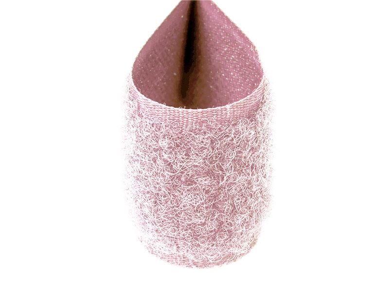 Velcro lenta - mīkstā daļa 20 mm gaiši rozā