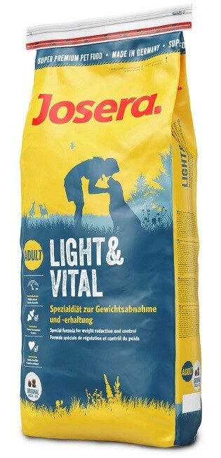 Josera Super Premium Light & Vital 15kg dog dry food
