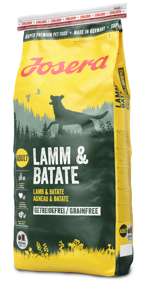 Josera Super Premium Lamb&Batate 15kg dog dry food