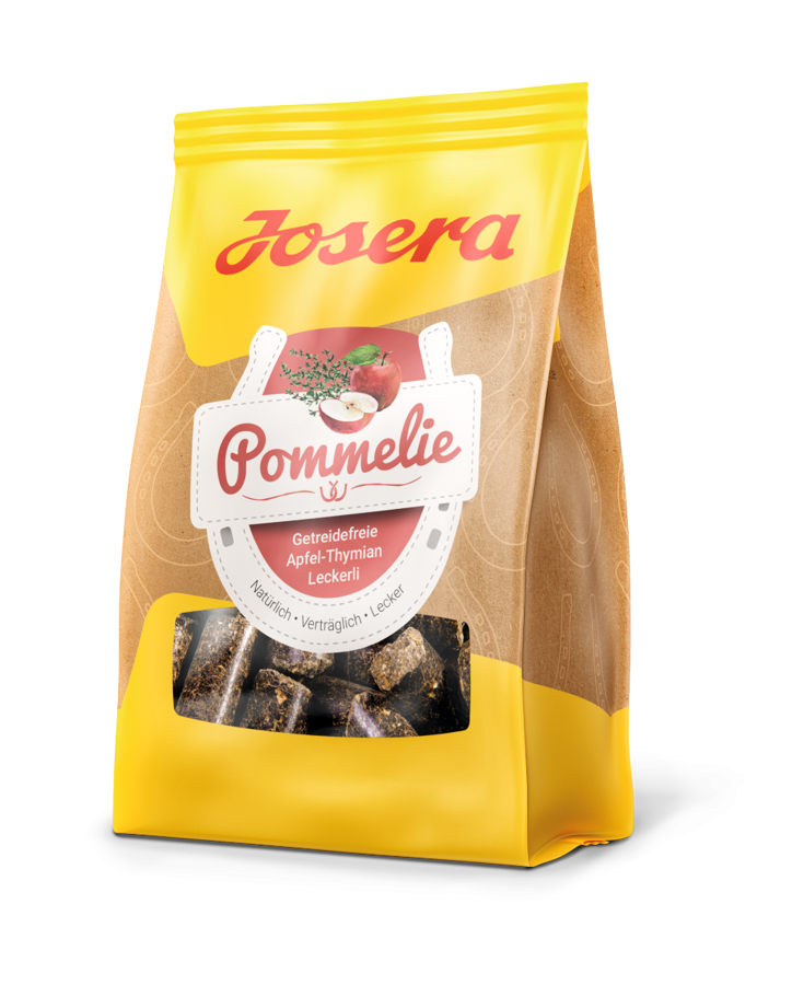 Snacks for horses Josera Apfel Leckerli Pommelie 900 g