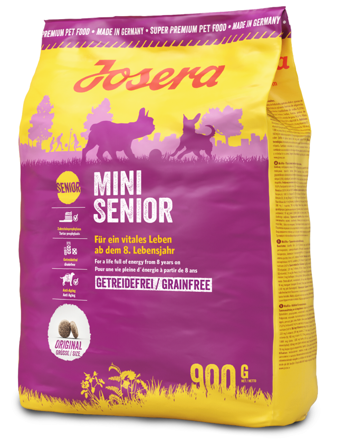 Josera Super Premium for dogs MiniSenior 900g