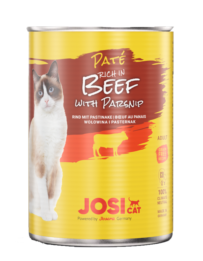 Cat pate Josera JosiCat Pate Beef with parsnip 400 g
