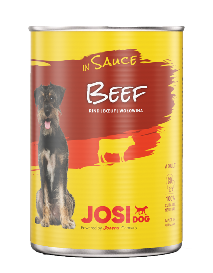 Dog wet food Josera JosiDog Beef in sauce 415 g