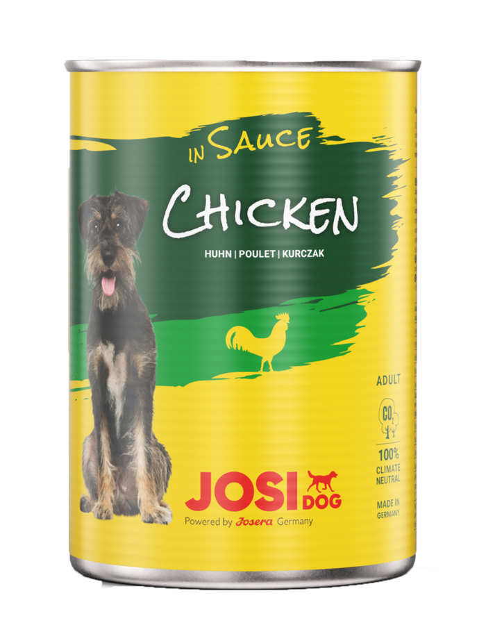 Konservi suņiem Josera JosiDog Chicken in sauce 415 g