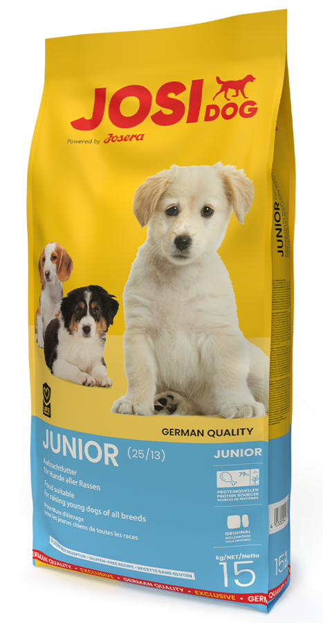 Josera Premium JosiDog Junior 15kg suņu sausā barība