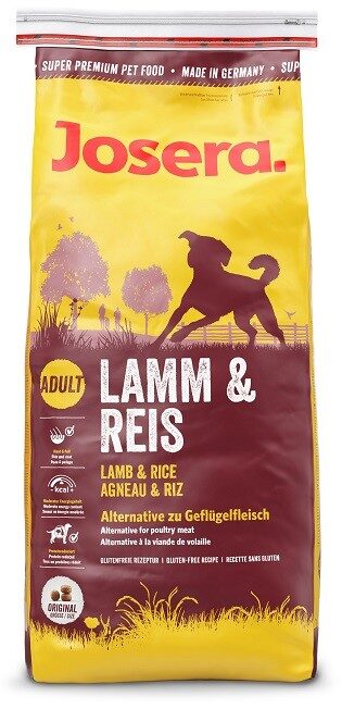 Josera Super Premium Lamb&Reis 15kg dog dry food