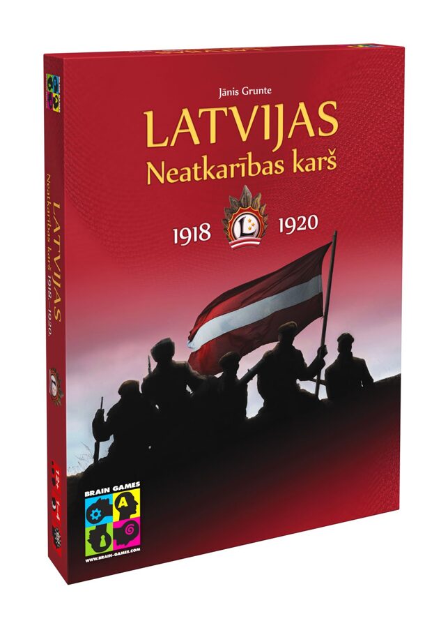 Board game Latvijas Neatkarības karš 1918–1920