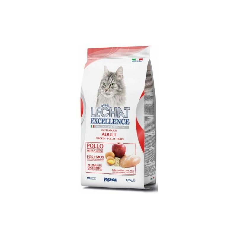 Dry cat food LECHAT Excellence Adult 0,4 kg