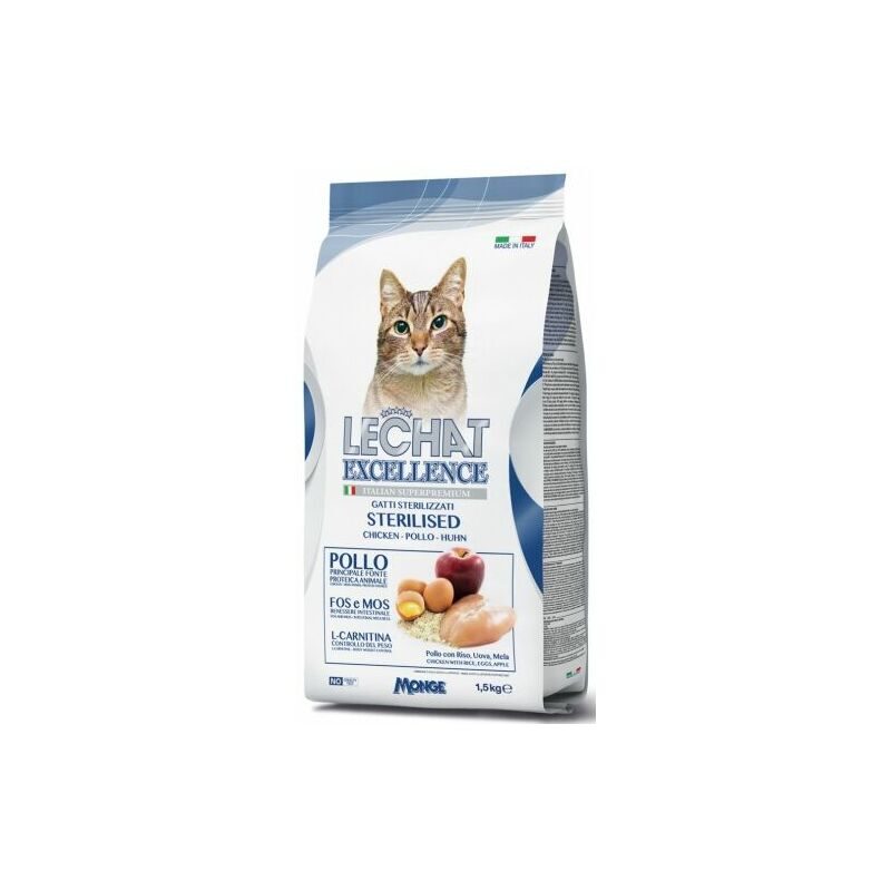 Dry cat food LECHAT Excellence Sterilized 0,4 kg