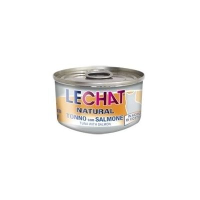 LeChat Natural Tuna with Salmon 80 g konservi kaķiem