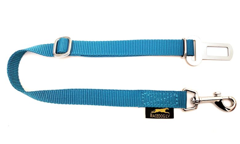 Racedog car safety leash for small dogs