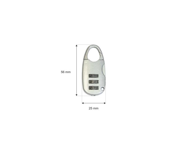 Metal padlock combination lock 0128 