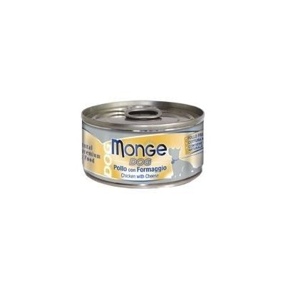 Wet dog food Monge Dog Chicken with Cheese 95 g