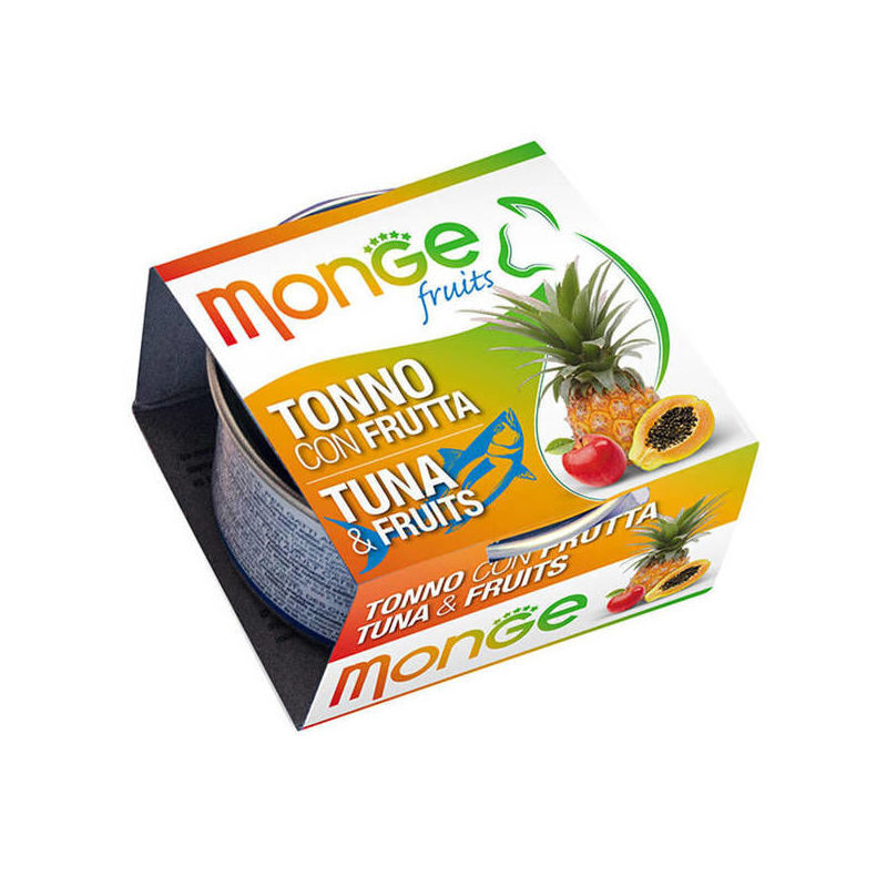 Monge Fruits Tuna & Fruits 80 g konservi kaķiem