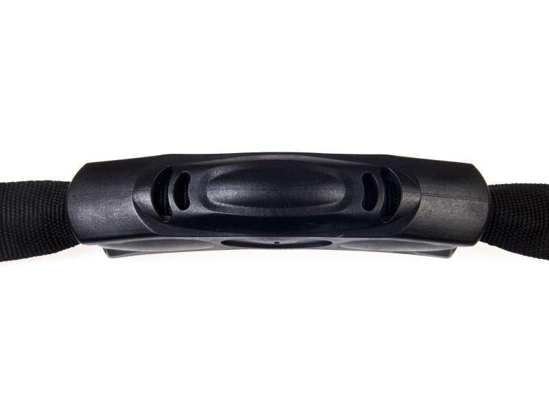 Luggage plastic handle black