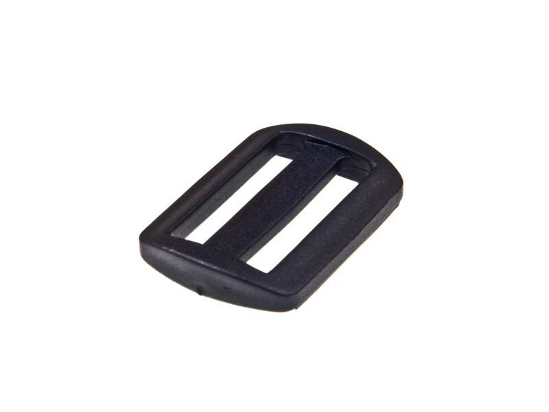Plastic slide buckle 30/16 mm black