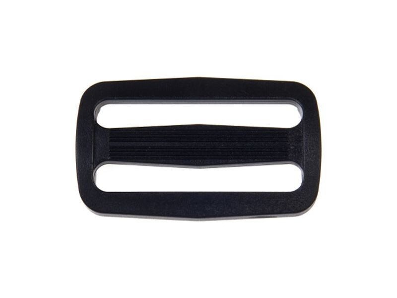 Plastic slide buckle 50/23 mm black