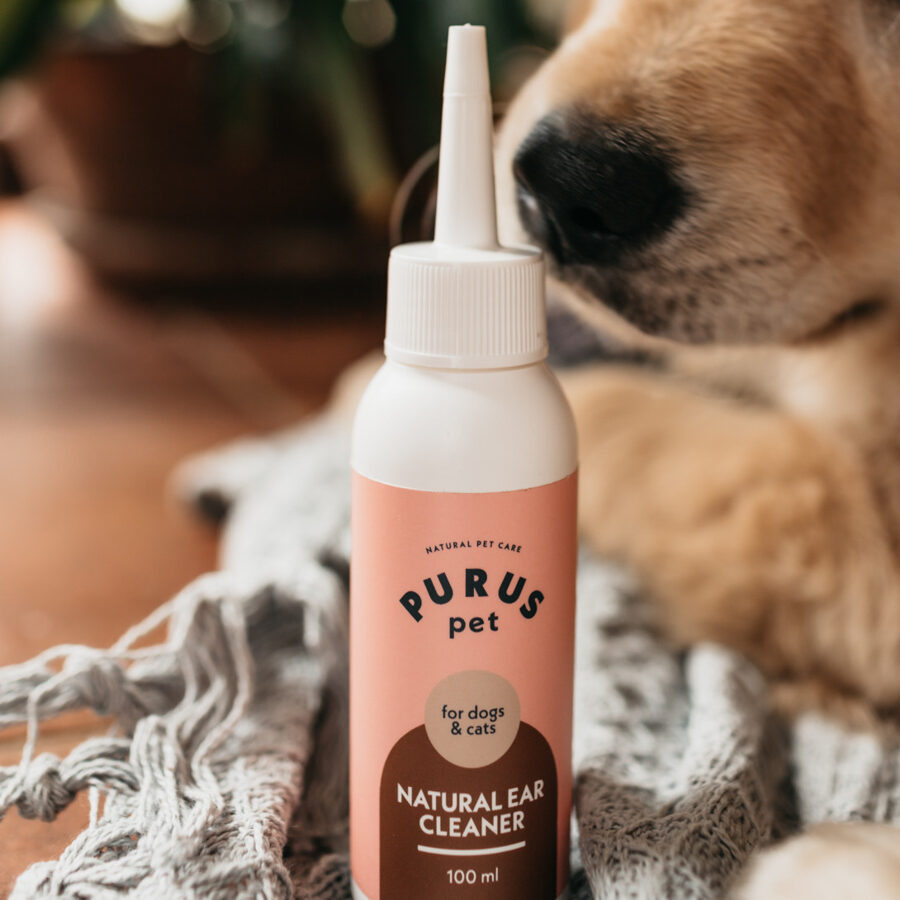 Purus.Pet Natural ear cleaner for dogs and cats