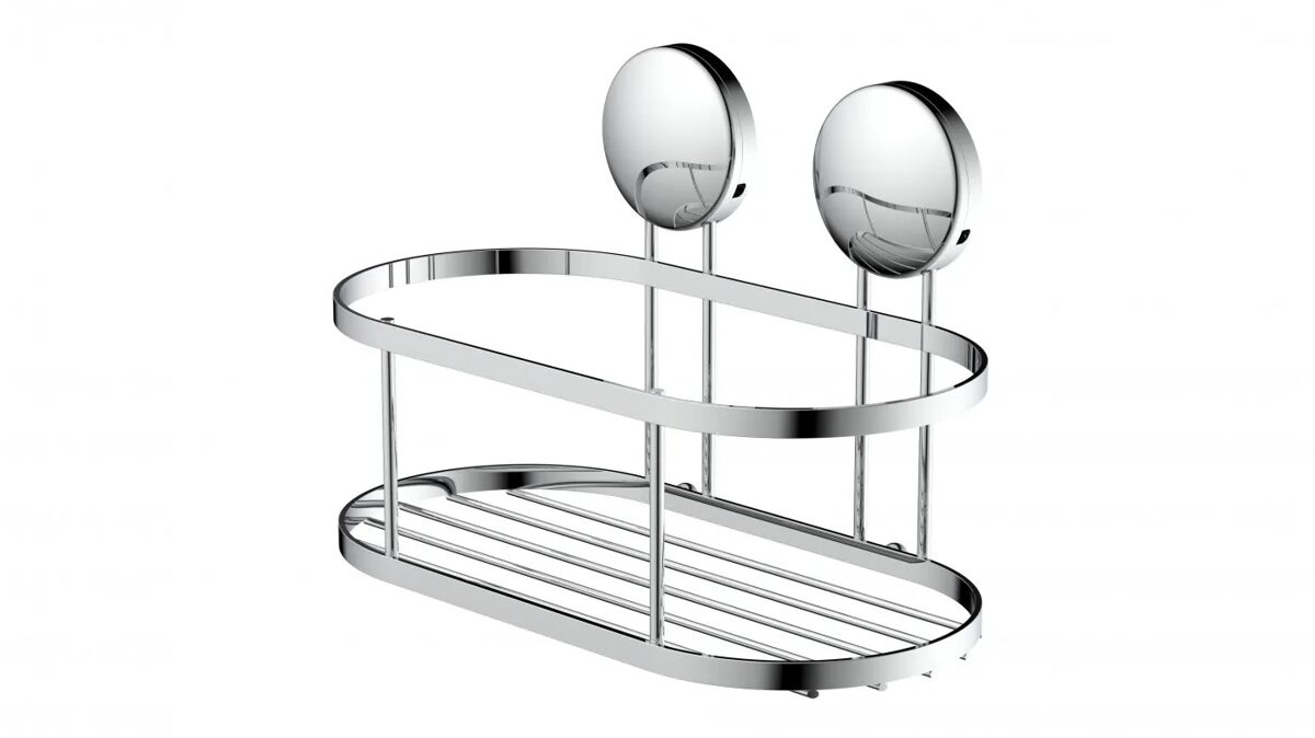 EISL shower basket, chrome-plated stainless steel