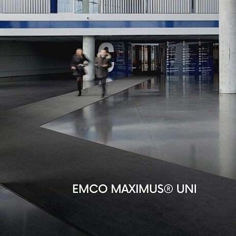 EMCO MAXIMUS® UNI cleanable floor covering for indoor, heavily used areas