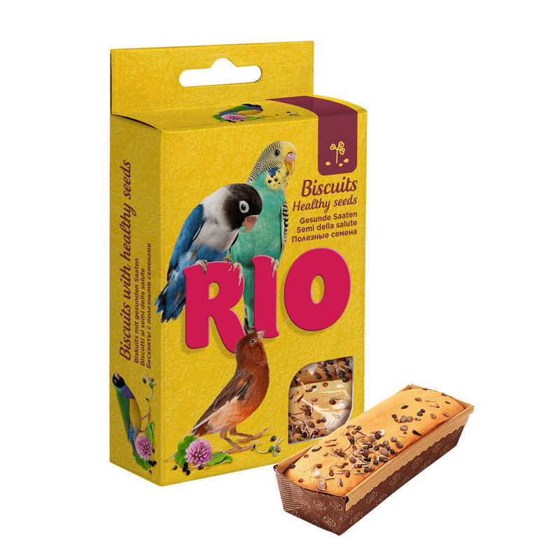  RIO Biscuits with healthy seeds for all types of birds 5x7g