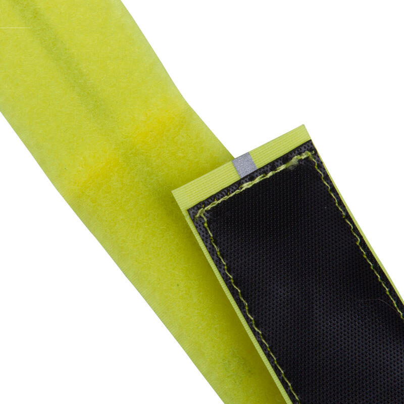Rip-tab cycling trouser clip yellow
