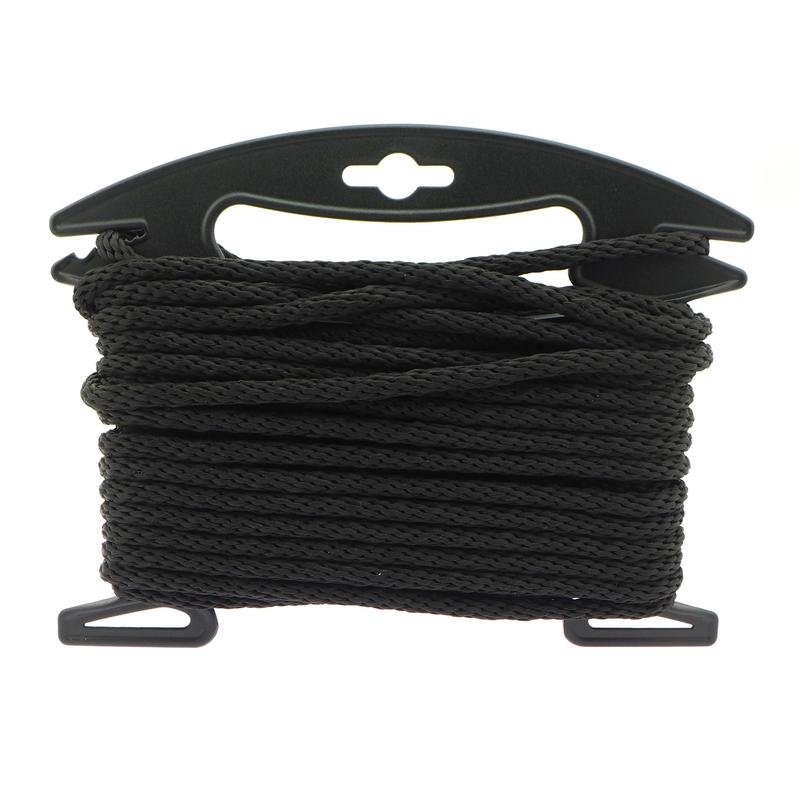 Polypropylene rope Black
