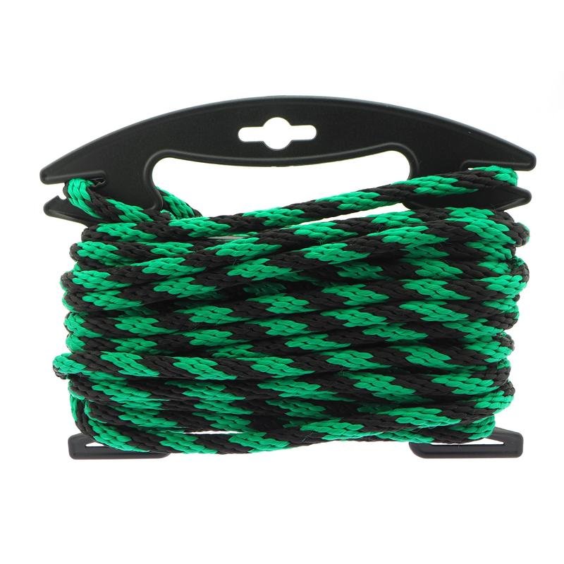 Polipropilēna virve Zaļš / Melns komplekts
