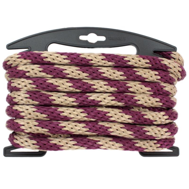 Polypropylene rope Burgund / Tan