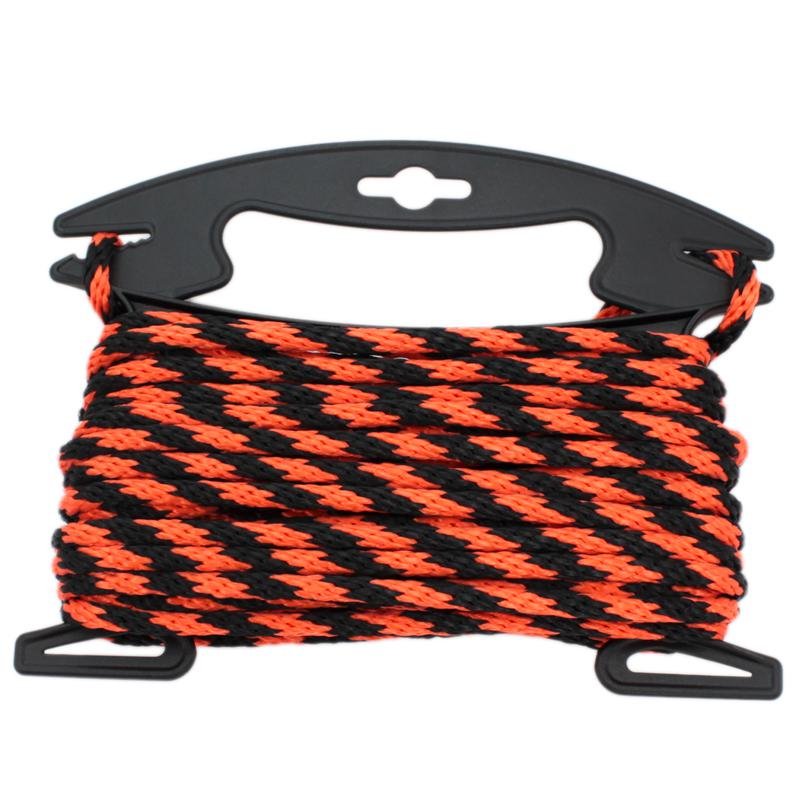 Polypropylene rope Neon Orange / Black