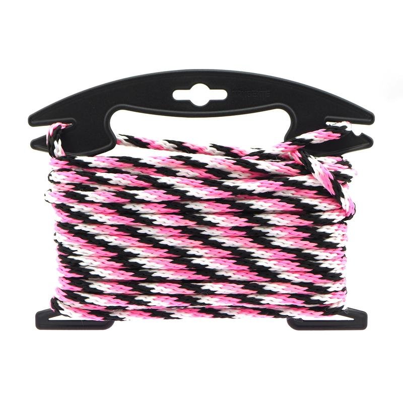 Polypropylene rope Pink / White / Black