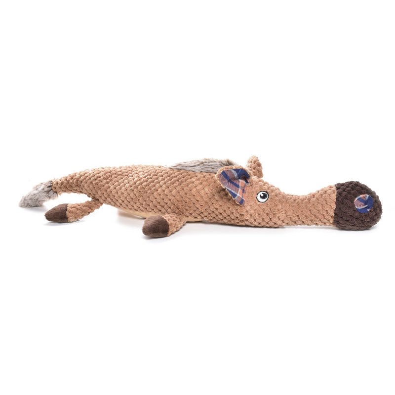 Rotaļlieta suņiem ar pīkstuli Zirgs 50,8cm