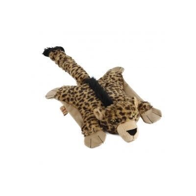  Rotaļlieta suņiem Flatty Leopard 54x27cm ar pīkstuli