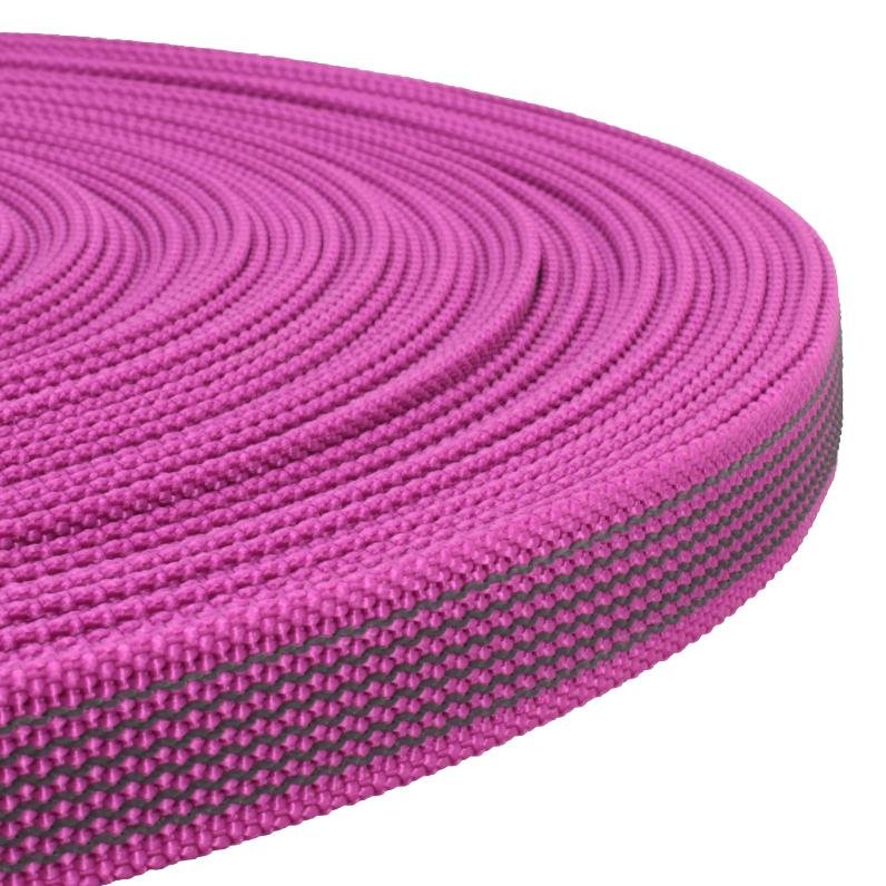 Polypropylene Rubber Webbing Pink 20 mm