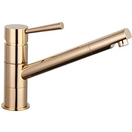 F.J.Schütte HOGA CORNWALL kitchen mixer with one lever, polished copper