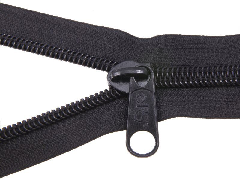 Extra heavy slider for nylon zipper tapes #10 non lock black set