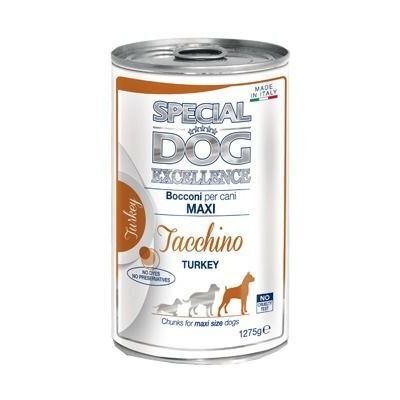 Konservi suņiem SPECIAL DOG Excellence MAXI chunkies Adult turkey 1.275kg