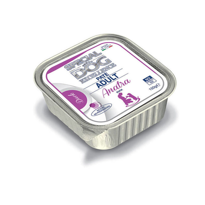 Wet food SPECIAL DOG Excellence pate Adult anatra 150g