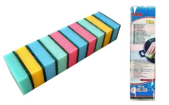 Toro Trauku švammes 10gab 8x5x2.7cm 47g