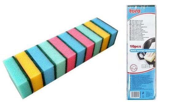 Toro Trauku švammes 10gab. 9x5cm 60g