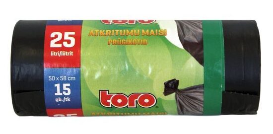 Toro Atkritumu maisi biezie 25L 15 gab. 30mkr 236g
