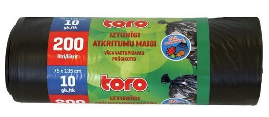 Toro Atkritumu maisi biezie 200L 10gab 35mkr 600g