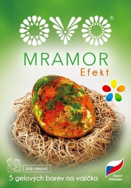 Easter Egg colours 5 pcs Gel Marble Effect