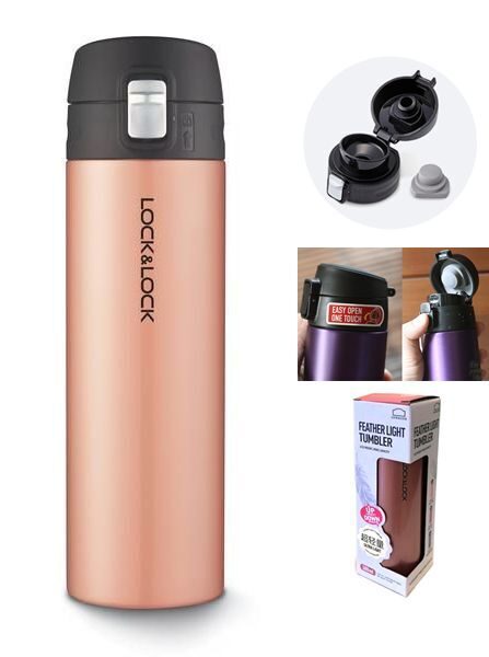 Termokrūze 0.5L Lock&Lock rozā